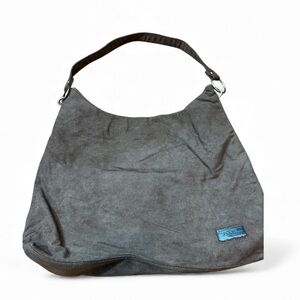 BELLA RUSSO ✨brown Suede Hobo Bag zipper closure excellent condition